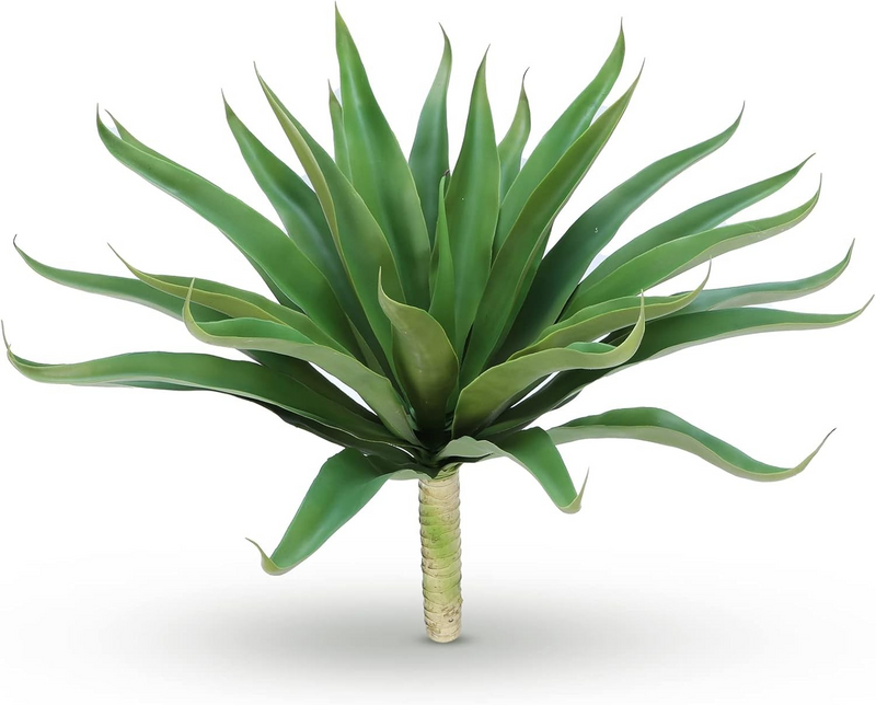 Velener Fake Agave Artificial Plant Fake Plant Decor 22 Inch Set of 1