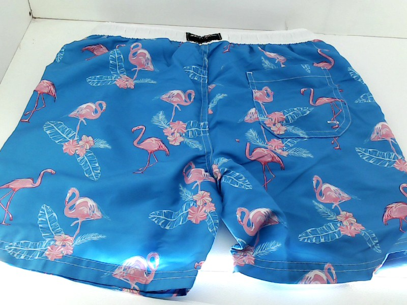 Surfcuz Swim Boys Loose Fit Pull on Shorts Color Navy Blue Size Small