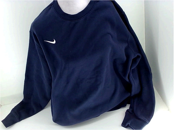 Nike Womens Cj1614419 Loose Fit Pull Fashion Hoodie Color Navy Blue Size X-Large