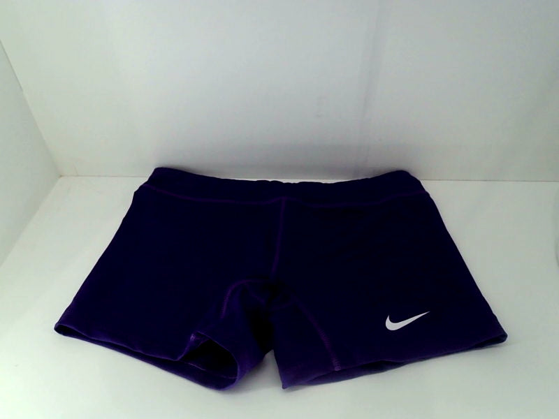 Nike Women's 5 Inch Performance Volleyball Shorts Large Purple