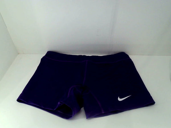 Nike Womens 5 Inch Performance Game Short Large Purple Size Large