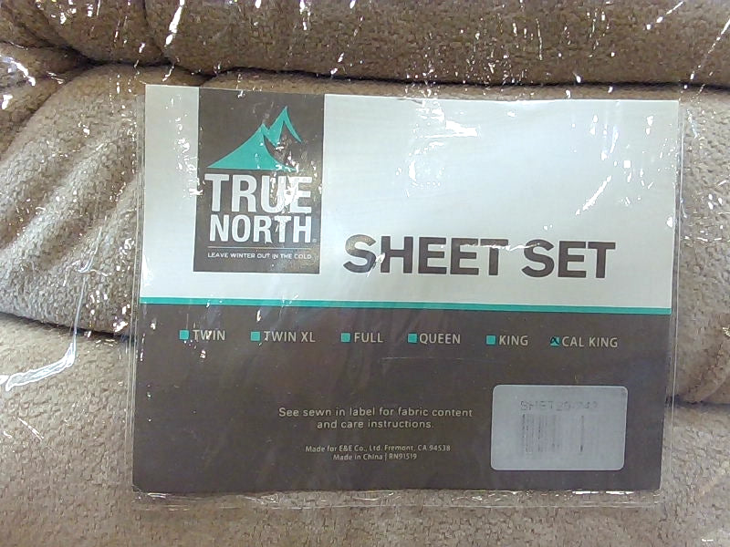 True North Fleece California King Sheet Set Comforter