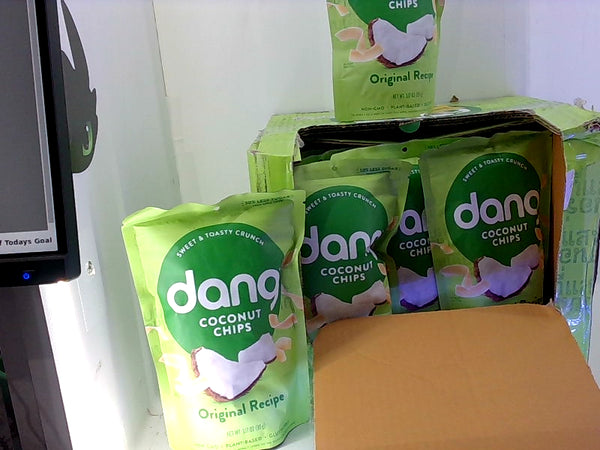 Dang Coconut Chis Color Light Green Size 12x3.47 Bags