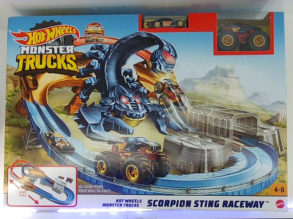 Pretio Monster Trucks-Scorpion Sting Raceway Color MultiColor Size 3.5ft