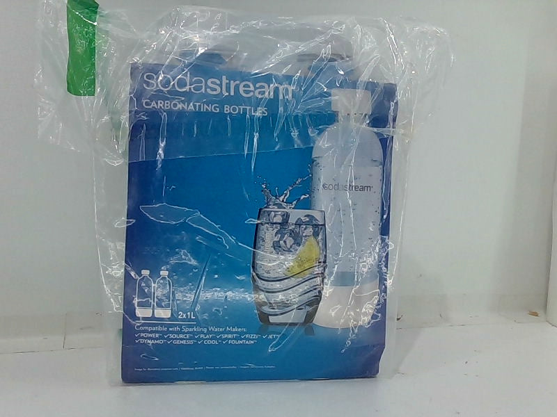 SodaStream Carbonating Bottles 1L 2 Pack