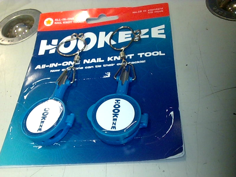 Hook-Eze Fishing Knot Tying Tool in Royal Blue