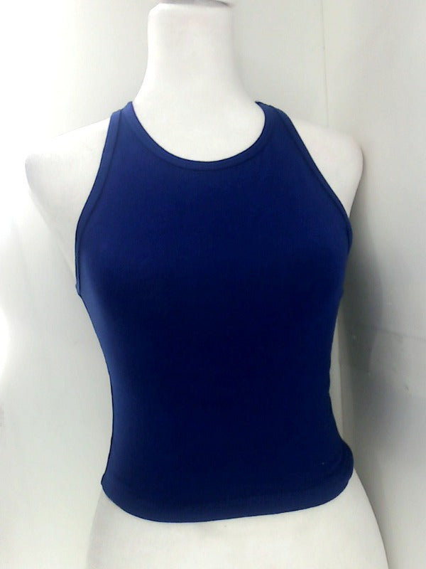 Royal Blue Sleeveless Women's Tank Top Size Small