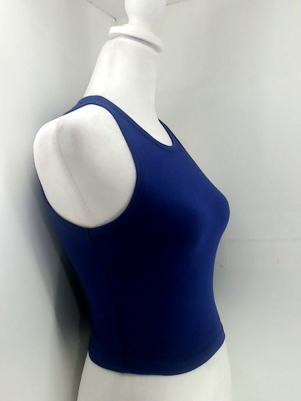 Royal Blue Sleeveless Women's Tank Top Size Small