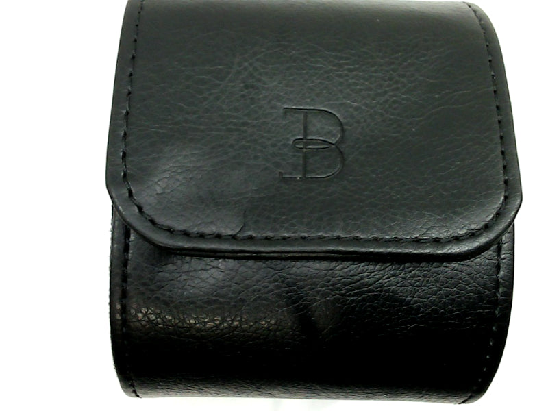 Boshku Watch Travel Leather Case Color Black Size Small