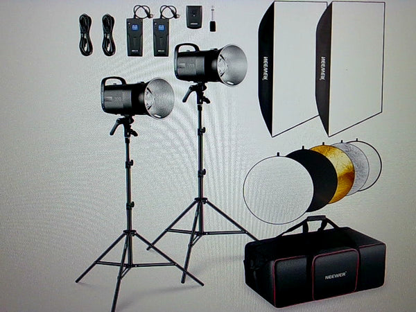 Neewer Studio Monolight Photography Lighting Kit 2 Pack