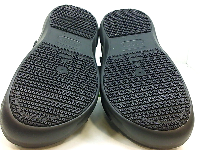 Crocs Women's Bistro Black Closed Toe Slingback Clogs - Size 11