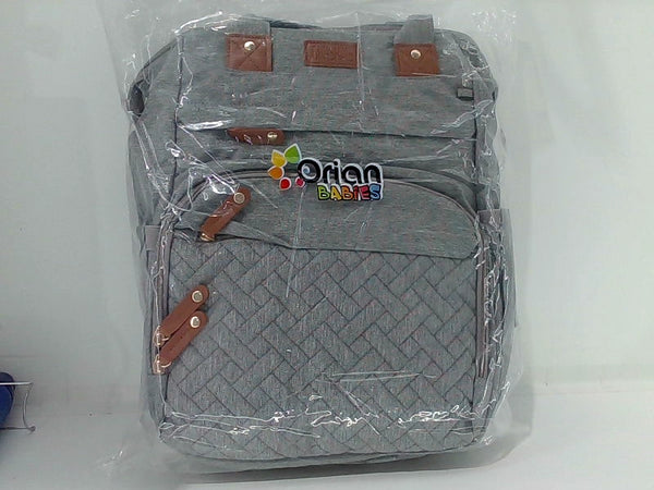 Orian Diaper Bag Color Grey Size l