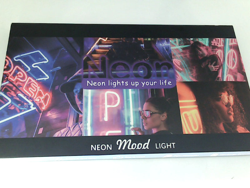 Pink Neon Mood Light - 'Live Music' Home Decor