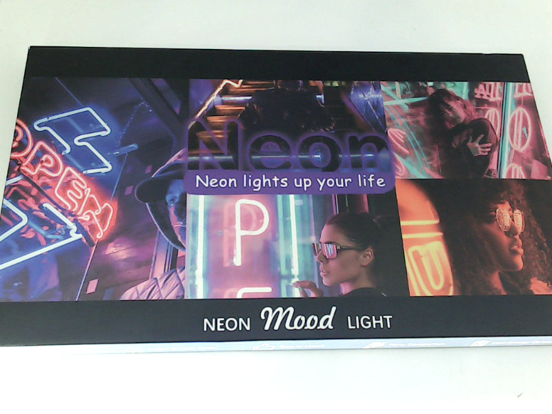 Pink Neon Mood Light - 'Live Music' Home Decor