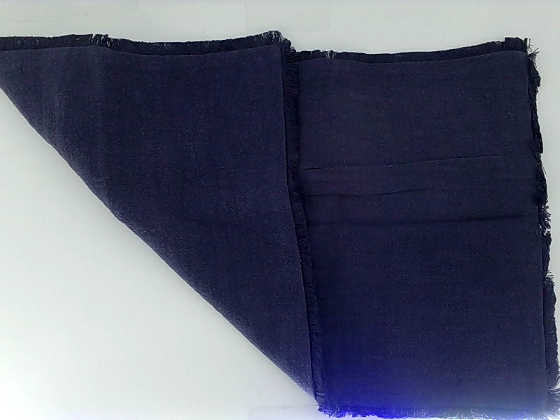 Elegant Navy Blue Pillowcase Home Accessory 12x20 Inch