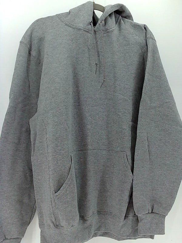 Russell Athletic Mens Pullover Fleecer Hoodie Color Light Grey Size Large