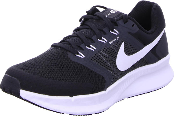 Nike Womens Run Swift 3 Running 10.5 Black White Dark Smoke Grey Pair of Shoes