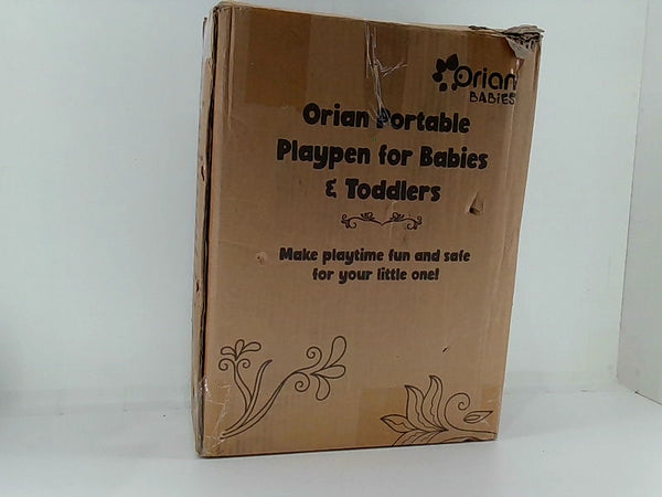 Orian Portable Baby Playpen with Balls and Rings