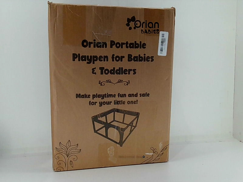 Orian Portable Baby Playpen with Balls and Rings