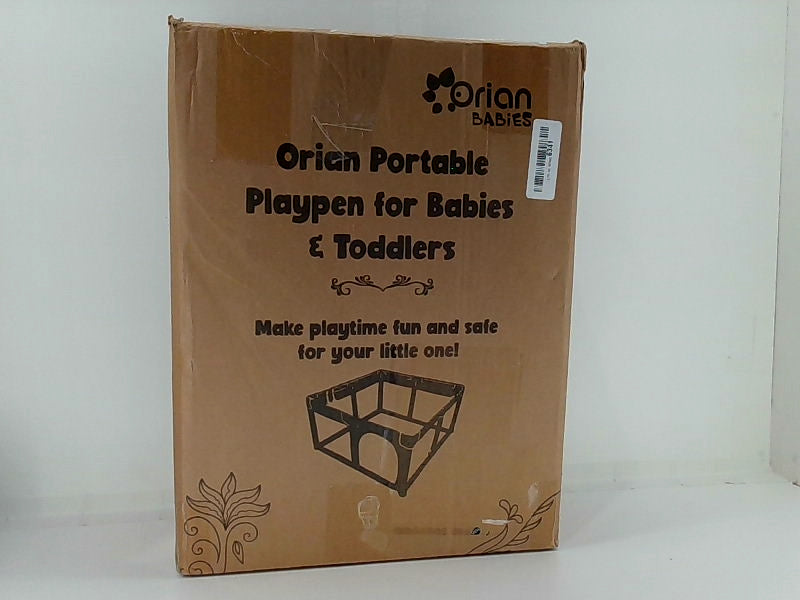 Orian Portable Baby Playpen with Balls and Rings