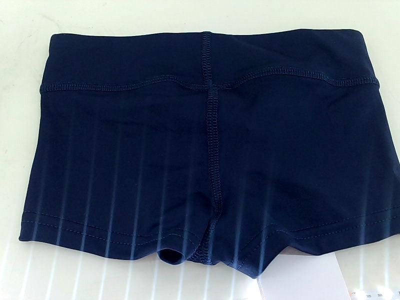 Navy Blue Kids Athletic Shorts XS