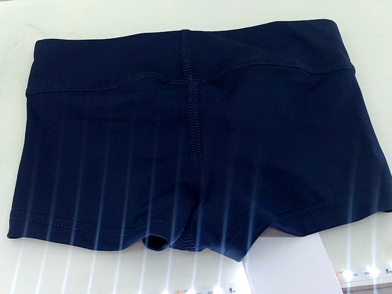 Navy Blue Kids Athletic Shorts XS