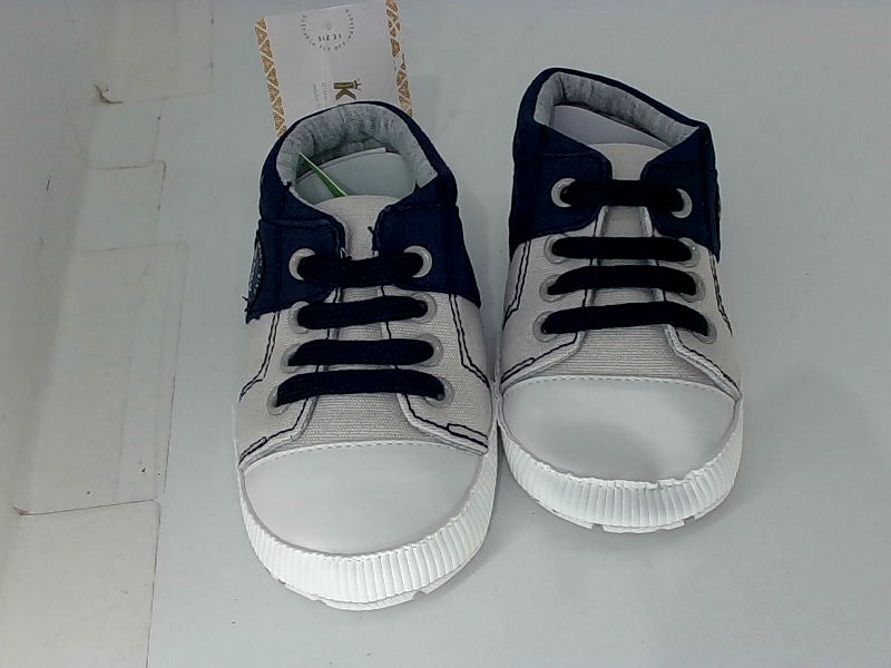 Navy Baby Boy Pull On Sneakers - Size 3