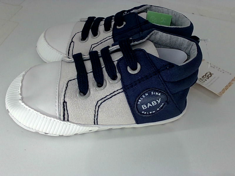 Navy Baby Boy Pull On Sneakers - Size 3