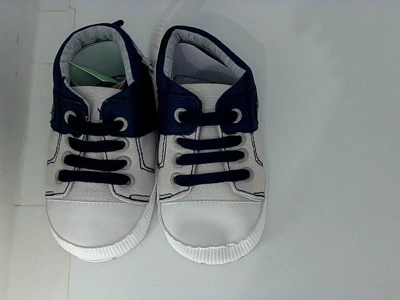 Navy Baby Boy Pull On Sneakers - Size 3