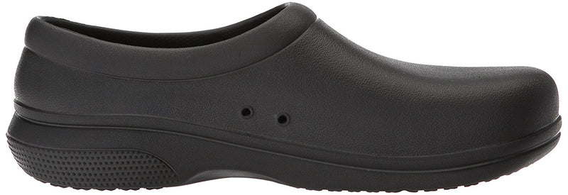 Crocs Men's On-the-Clock Work Slip On Clogs - Size 12 M US Men