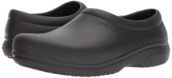 Crocs Men's On-the-Clock Work Slip On Clogs - Size 12 M US Men