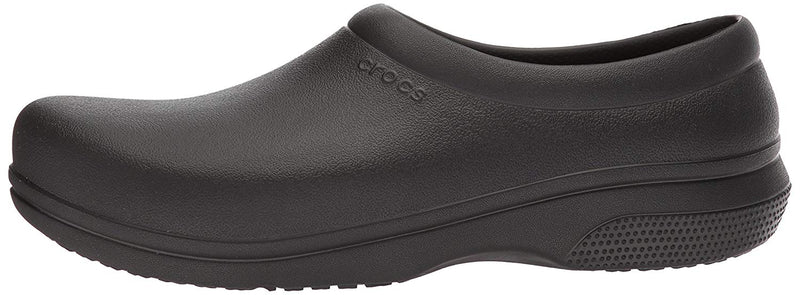 Crocs Men's On-the-Clock Work Slip On Clogs - Size 12 M US Men