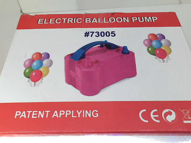 Portable Electric Balloon Pump Hot Pink