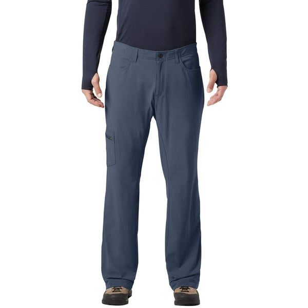 Fleece-Lined Men's Outdoor Pants - Zinc - 34W x 34L