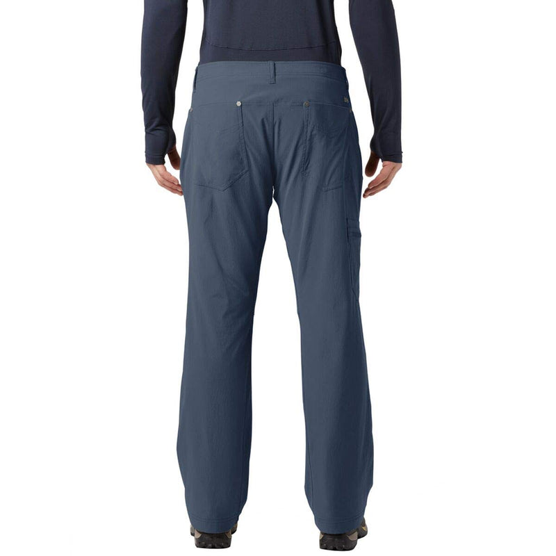 Fleece-Lined Men's Outdoor Pants - Zinc - 34W x 34L