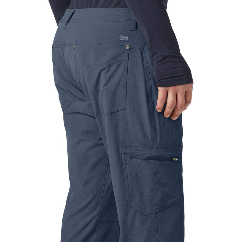 Fleece-Lined Men's Outdoor Pants - Zinc - 34W x 34L