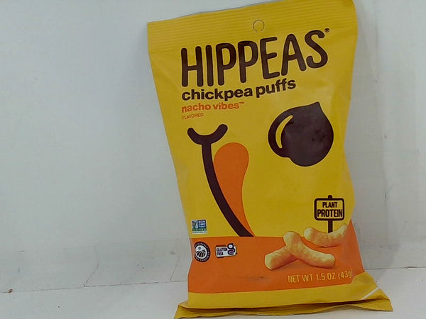 Hippeas Chickpea Puffs Nacho Vibes - 6 Count