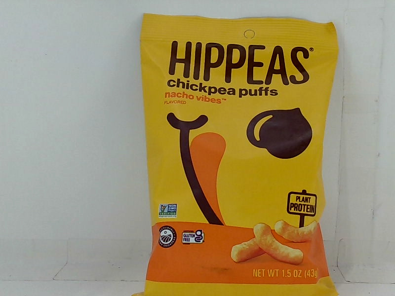 Hippeas Chickpea Puffs Nacho Vibes - 6 Count