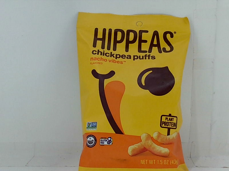 Hippeas Chickpea Puffs Nacho Vibes - 6 Count