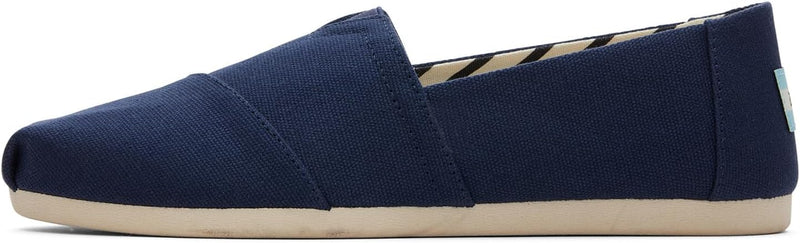 TOMS Women's Alpargata Heritage Canvas Shoes - Size 12 Navy