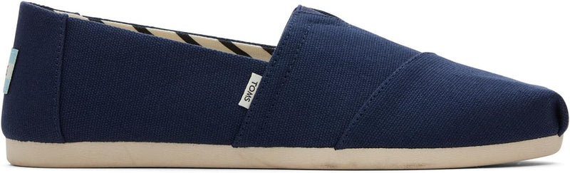 TOMS Women's Alpargata Heritage Canvas Shoes - Size 12 Navy