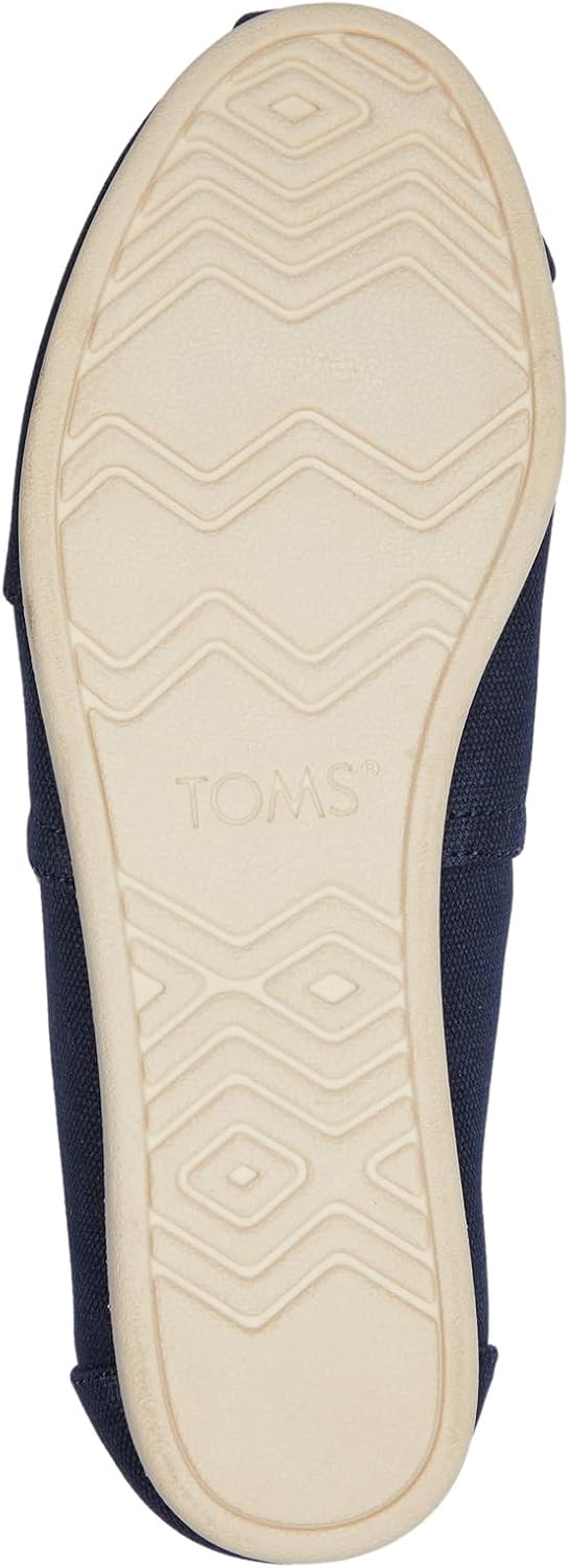 TOMS Women's Alpargata Heritage Canvas Shoes - Size 12 Navy