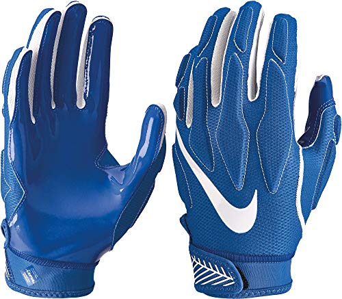 Nike Youth Superbad 4.5 Football Gloves - Medium, Royal Blue/White