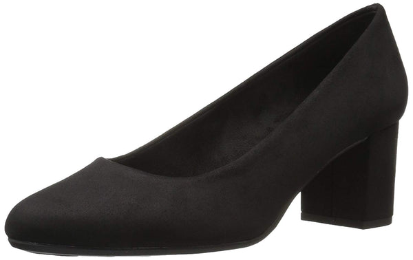 Easy Street Womens Proper Pumps Color Black Size 9 Wide Pair of Shoes