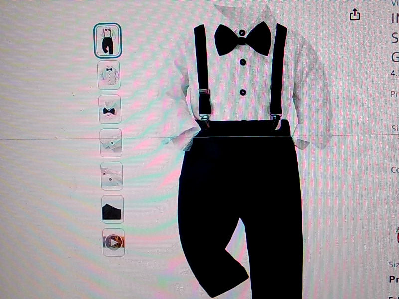 Baby Boys' Birthday Party Tuxedo Outfit Size 12 to 14 Months