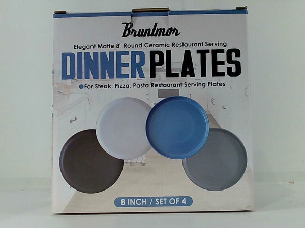 Bruntmor Dinner Plates Color Black Size Set Of 4