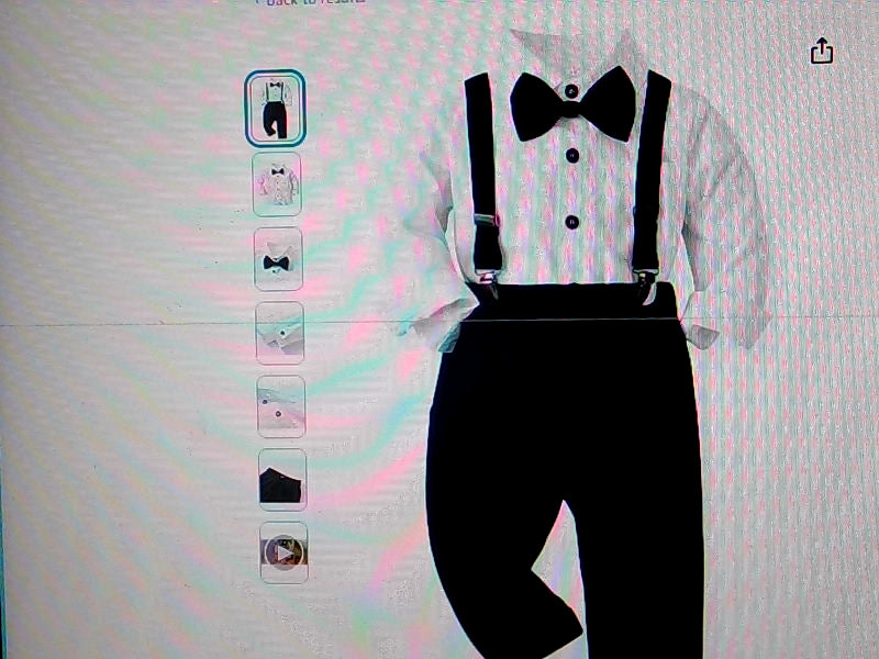 Baby Boys' Birthday Party Tuxedo Outfit Size 12 to 14 Months