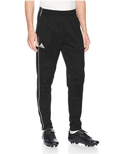 Adidas Men's Core 18 Black Training Pants - Large