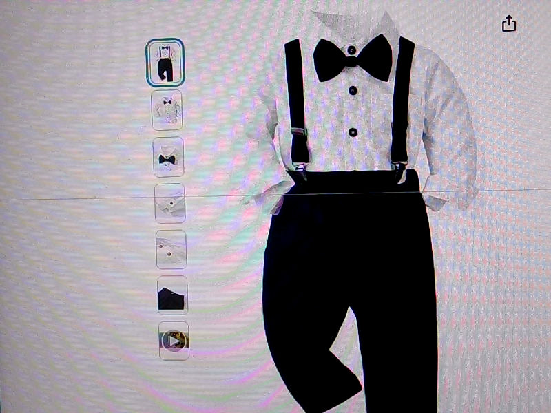 Baby Boys' Birthday Party Tuxedo Outfit Size 12 to 14 Months