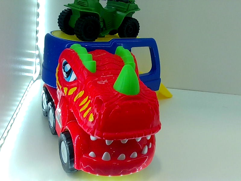 Colorful Dinosaur Toy Car for Kids - Fun Home Accessory